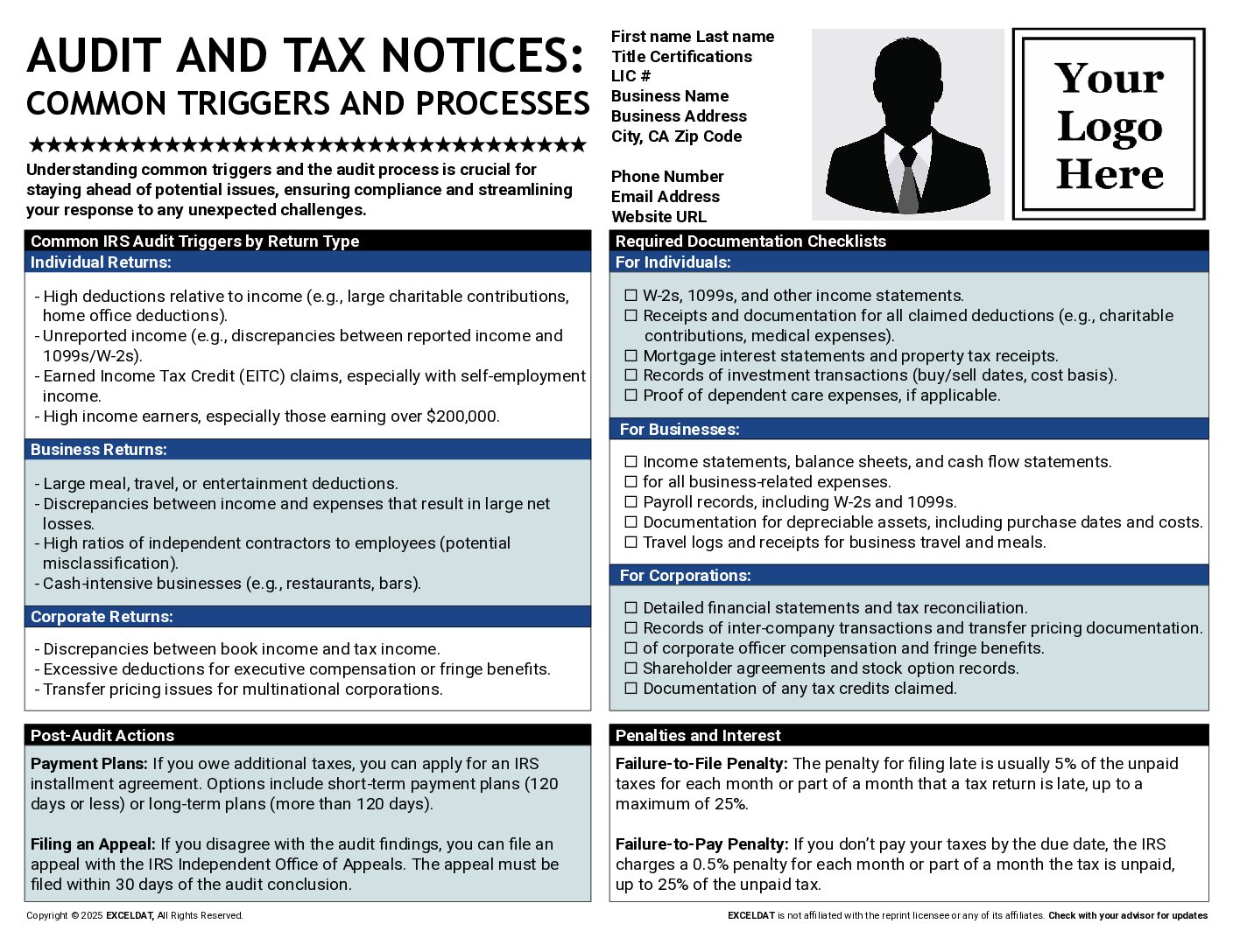 Audit And Tax Notices: Common Triggers And Processes (PDF Only)