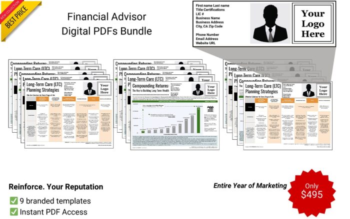 Financial Advisor - Full Year of Marketing (Digital Bundle)